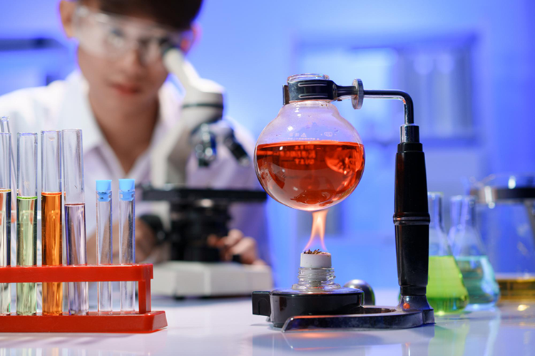 modern chemical engineering facility with advanced reactors and process equipment, professional industrial photography